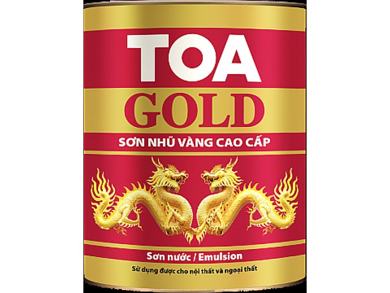 Sơn nước nhũ vàng cao cấp TOA Gold Emulsion